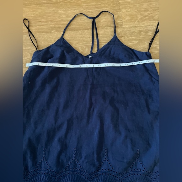 Loveriche Navy Blue Spaghetti Strap Dress, size L - Picture 6 of 9